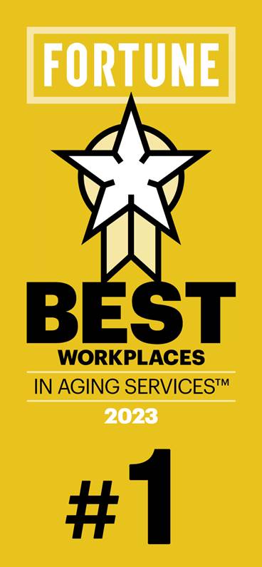 Fortune Magazine BestWorkplaces in Aging Services 2023